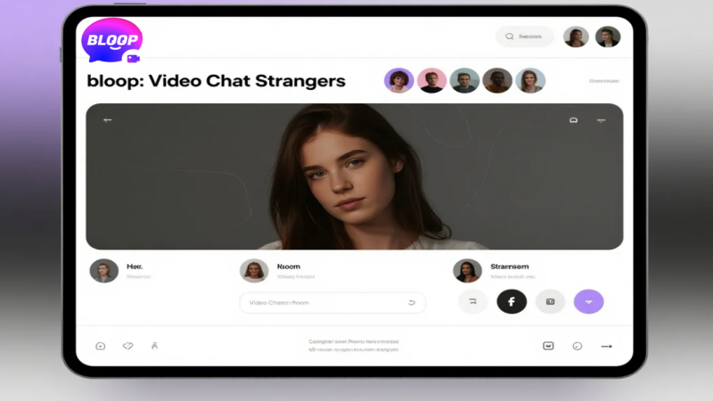bloop:video chat strangers