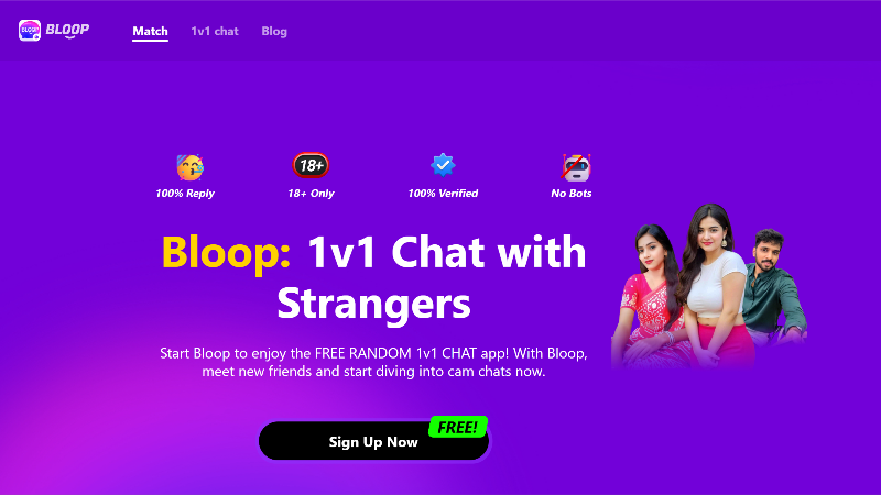 secure 1-on-1 video chat with verified users for real global connections.