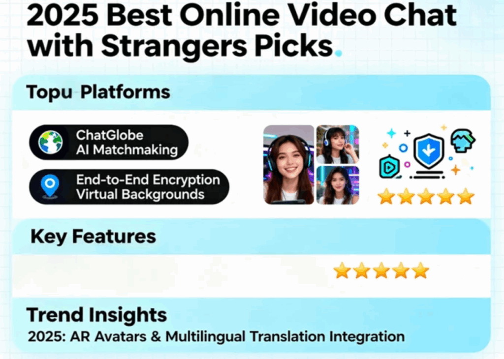 Best online video chat with strangers picks for 2025